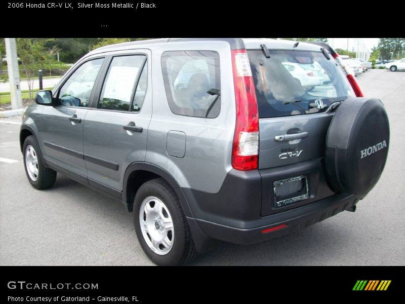 Silver Moss Metallic / Black 2006 Honda CR-V LX