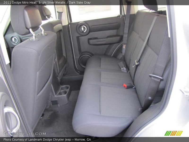 Bright Silver Metallic / Dark Slate Gray 2011 Dodge Nitro Heat