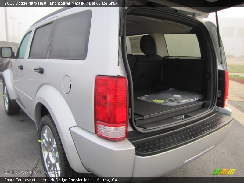 Bright Silver Metallic / Dark Slate Gray 2011 Dodge Nitro Heat