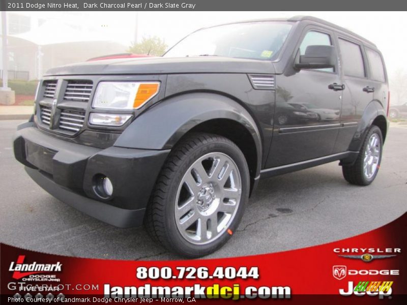 Dark Charcoal Pearl / Dark Slate Gray 2011 Dodge Nitro Heat