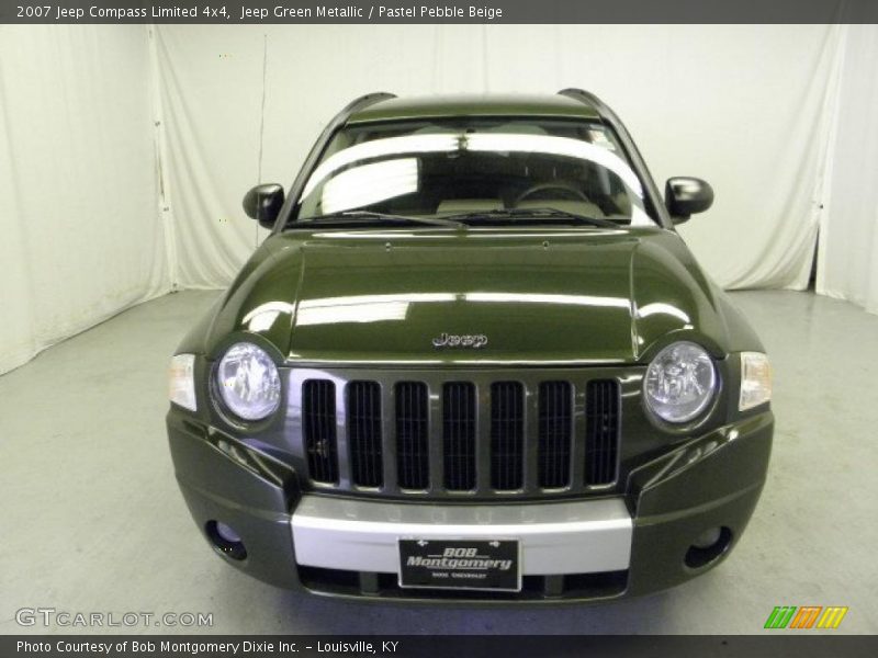 Jeep Green Metallic / Pastel Pebble Beige 2007 Jeep Compass Limited 4x4
