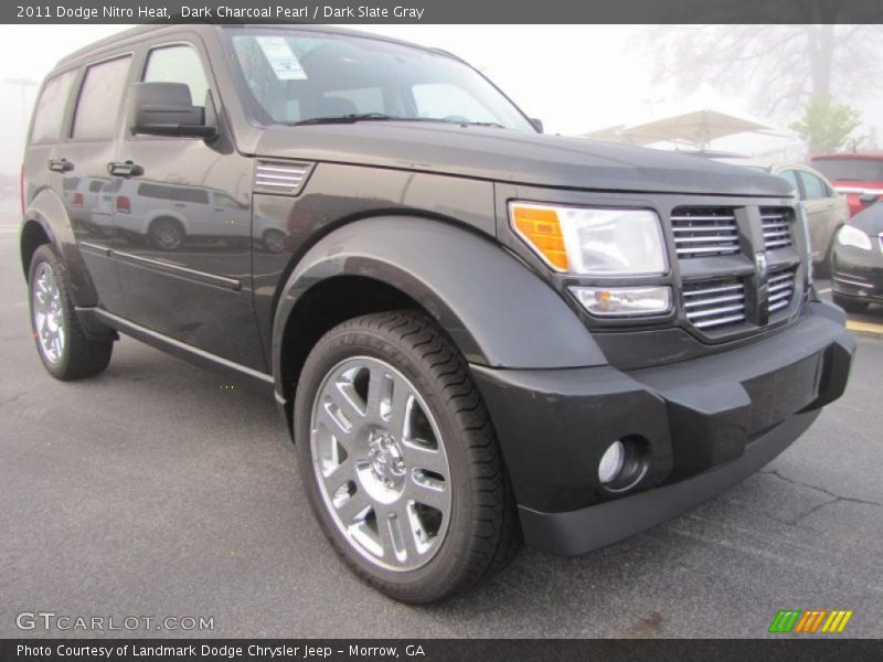 Dark Charcoal Pearl / Dark Slate Gray 2011 Dodge Nitro Heat