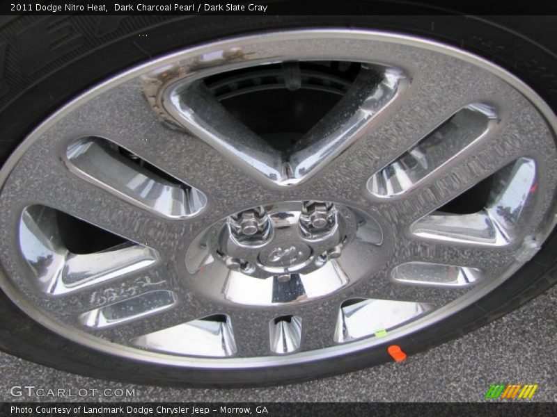 Dark Charcoal Pearl / Dark Slate Gray 2011 Dodge Nitro Heat