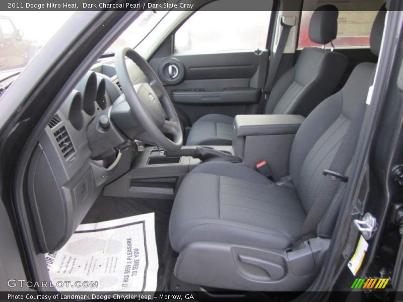Dark Charcoal Pearl / Dark Slate Gray 2011 Dodge Nitro Heat