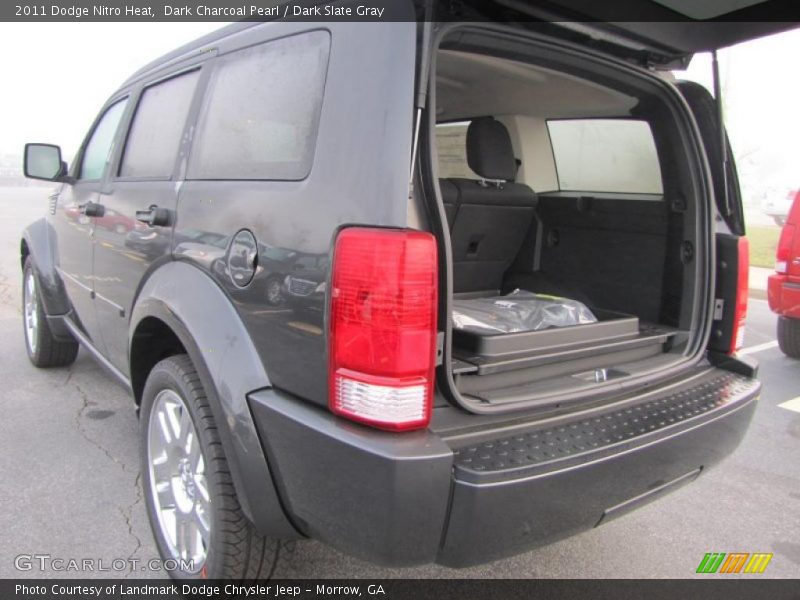 Dark Charcoal Pearl / Dark Slate Gray 2011 Dodge Nitro Heat