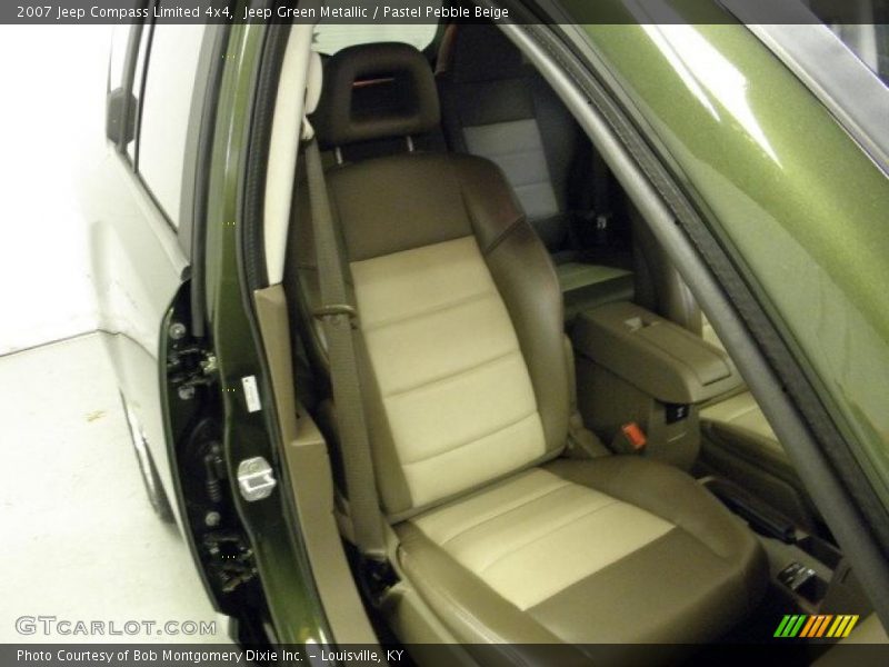 Jeep Green Metallic / Pastel Pebble Beige 2007 Jeep Compass Limited 4x4