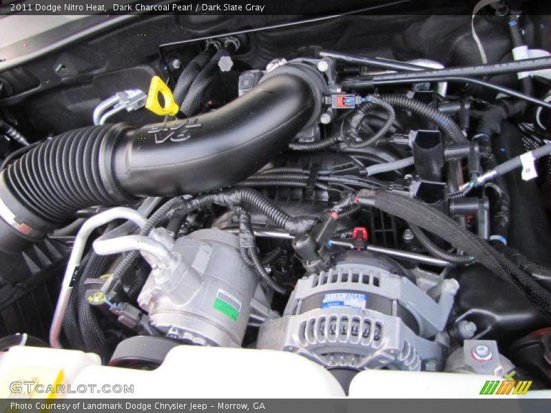 Dark Charcoal Pearl / Dark Slate Gray 2011 Dodge Nitro Heat
