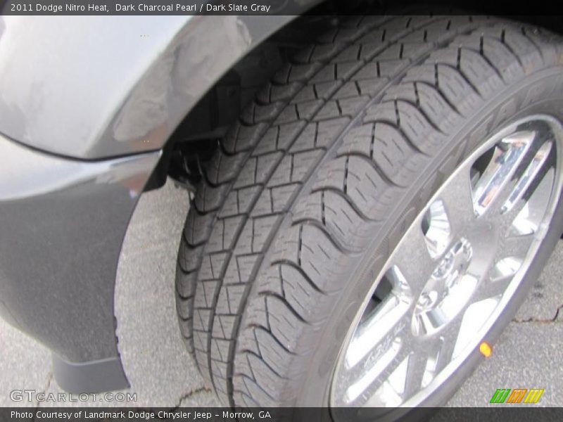 Dark Charcoal Pearl / Dark Slate Gray 2011 Dodge Nitro Heat