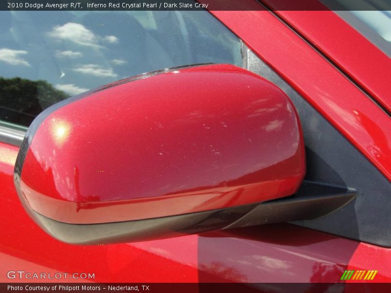 Inferno Red Crystal Pearl / Dark Slate Gray 2010 Dodge Avenger R/T
