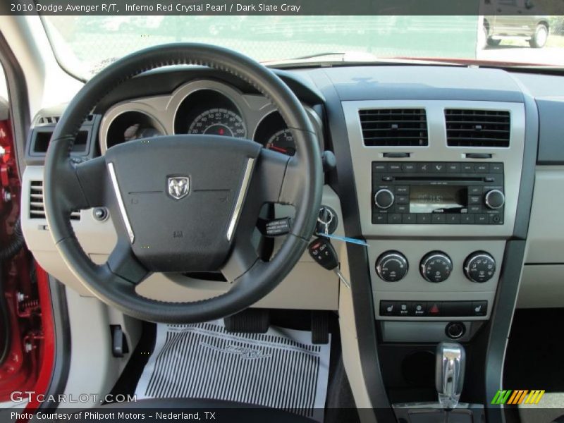 Inferno Red Crystal Pearl / Dark Slate Gray 2010 Dodge Avenger R/T