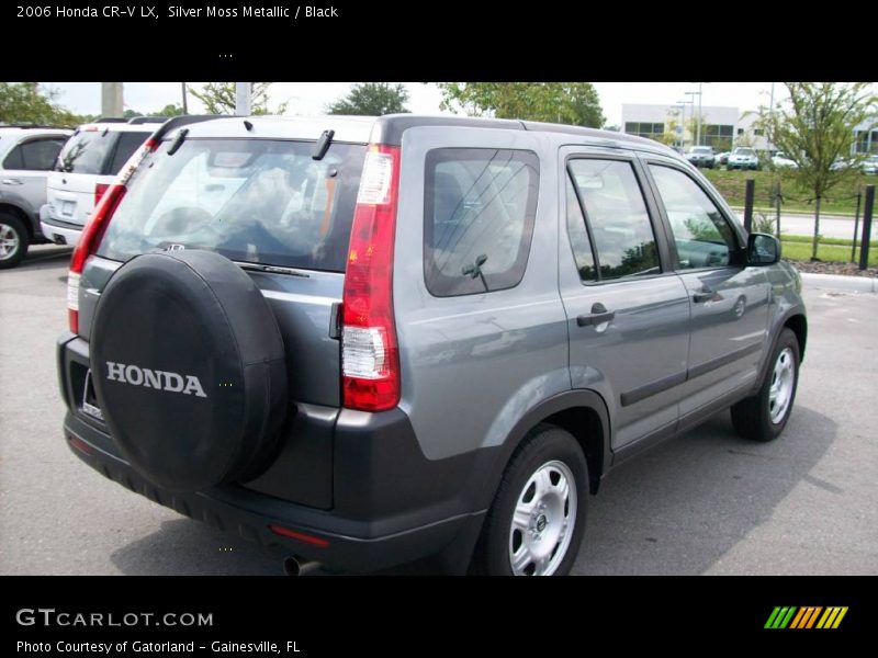 Silver Moss Metallic / Black 2006 Honda CR-V LX