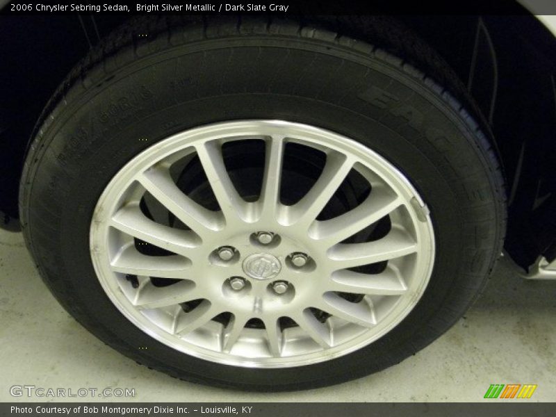 Bright Silver Metallic / Dark Slate Gray 2006 Chrysler Sebring Sedan