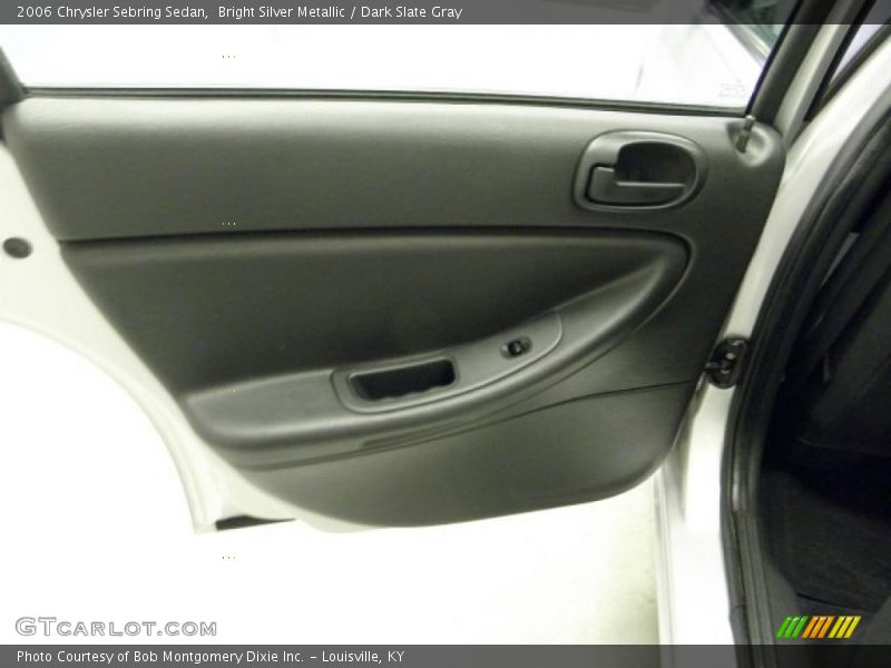 Bright Silver Metallic / Dark Slate Gray 2006 Chrysler Sebring Sedan