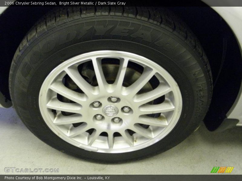 Bright Silver Metallic / Dark Slate Gray 2006 Chrysler Sebring Sedan