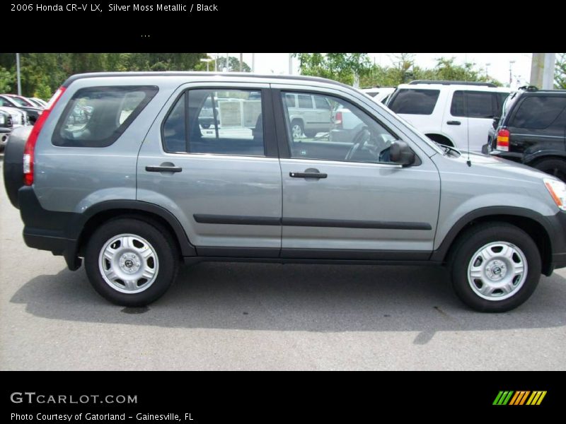 Silver Moss Metallic / Black 2006 Honda CR-V LX