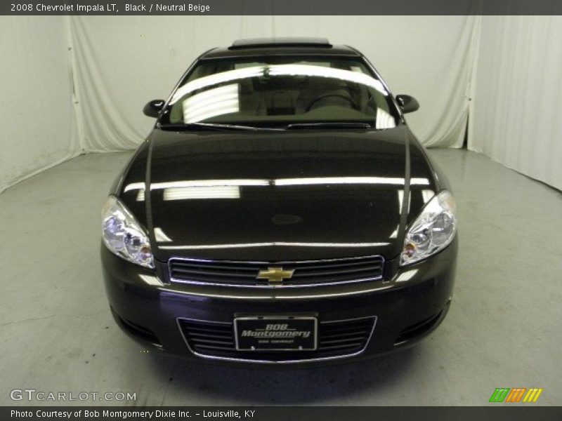 Black / Neutral Beige 2008 Chevrolet Impala LT