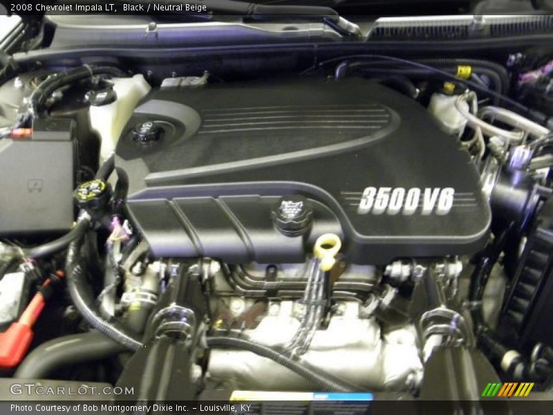 Black / Neutral Beige 2008 Chevrolet Impala LT
