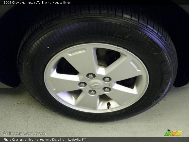 Black / Neutral Beige 2008 Chevrolet Impala LT