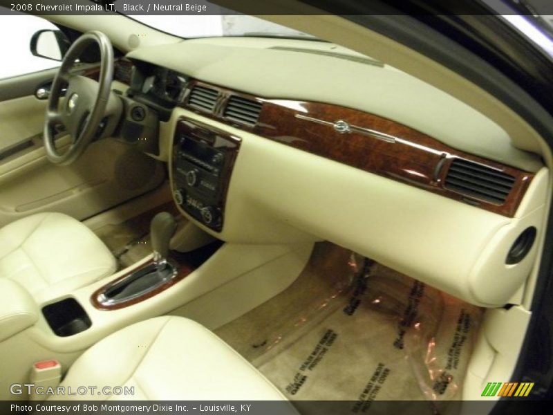 Black / Neutral Beige 2008 Chevrolet Impala LT
