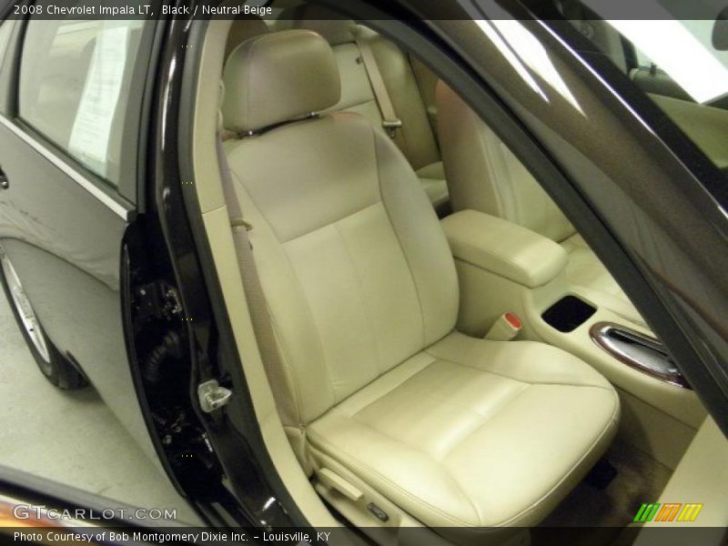 Black / Neutral Beige 2008 Chevrolet Impala LT