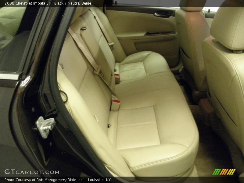 Black / Neutral Beige 2008 Chevrolet Impala LT