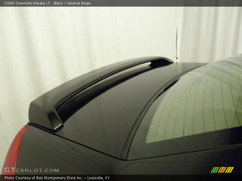 Black / Neutral Beige 2008 Chevrolet Impala LT