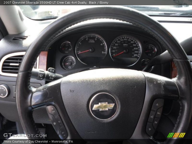 Black / Ebony 2007 Chevrolet Silverado 3500HD LT Crew Cab 4x4 Dually