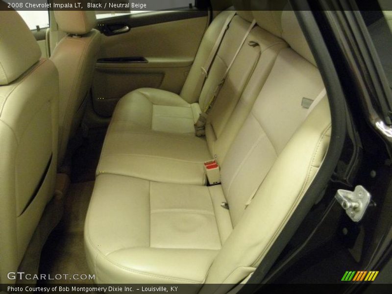 Black / Neutral Beige 2008 Chevrolet Impala LT