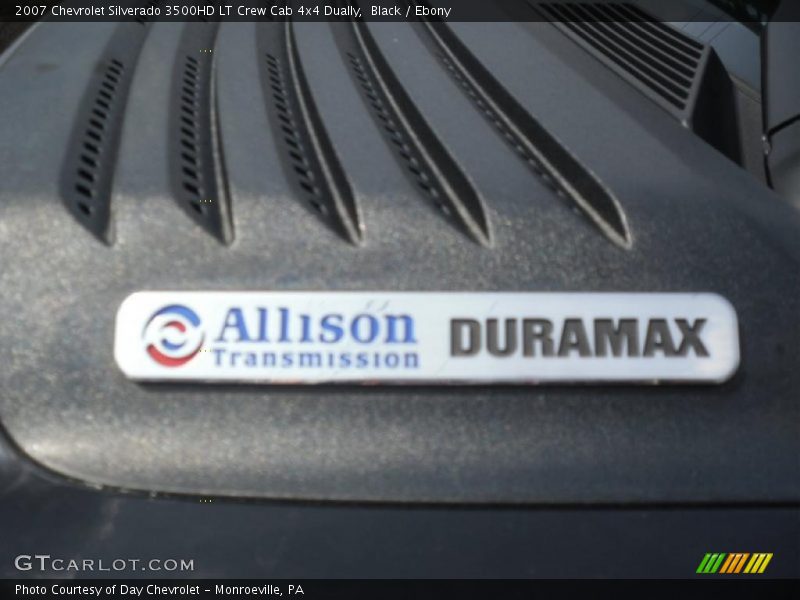 Black / Ebony 2007 Chevrolet Silverado 3500HD LT Crew Cab 4x4 Dually