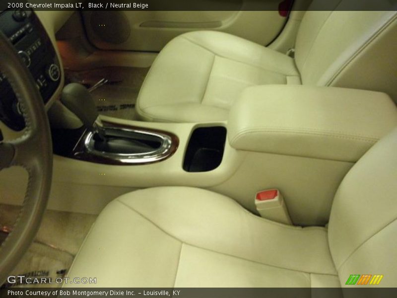 Black / Neutral Beige 2008 Chevrolet Impala LT