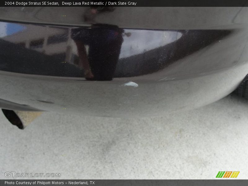Deep Lava Red Metallic / Dark Slate Gray 2004 Dodge Stratus SE Sedan