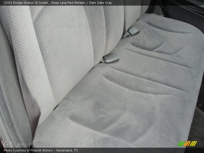 Deep Lava Red Metallic / Dark Slate Gray 2004 Dodge Stratus SE Sedan