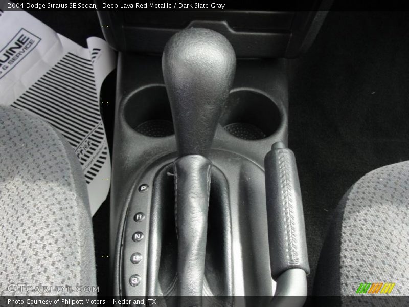  2004 Stratus SE Sedan 4 Speed Automatic Shifter