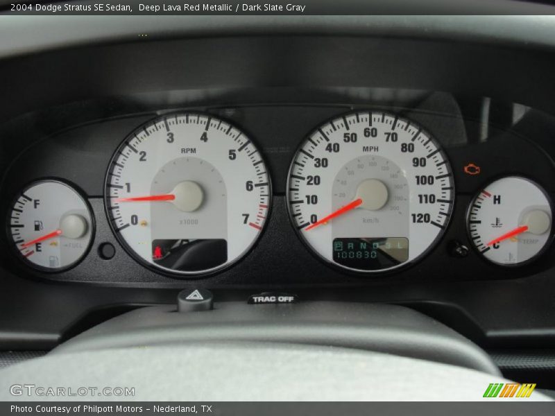  2004 Stratus SE Sedan SE Sedan Gauges