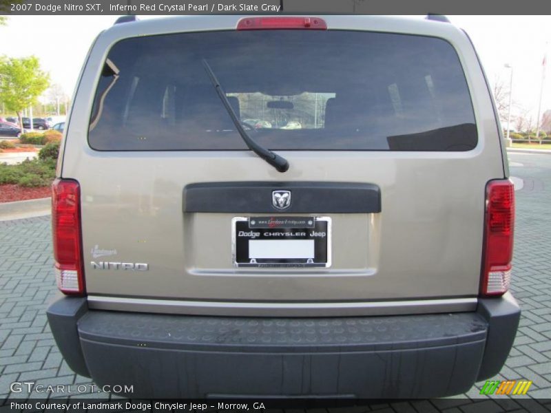 Inferno Red Crystal Pearl / Dark Slate Gray 2007 Dodge Nitro SXT