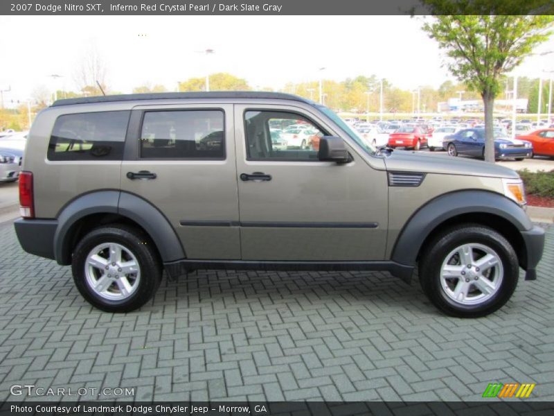 Inferno Red Crystal Pearl / Dark Slate Gray 2007 Dodge Nitro SXT