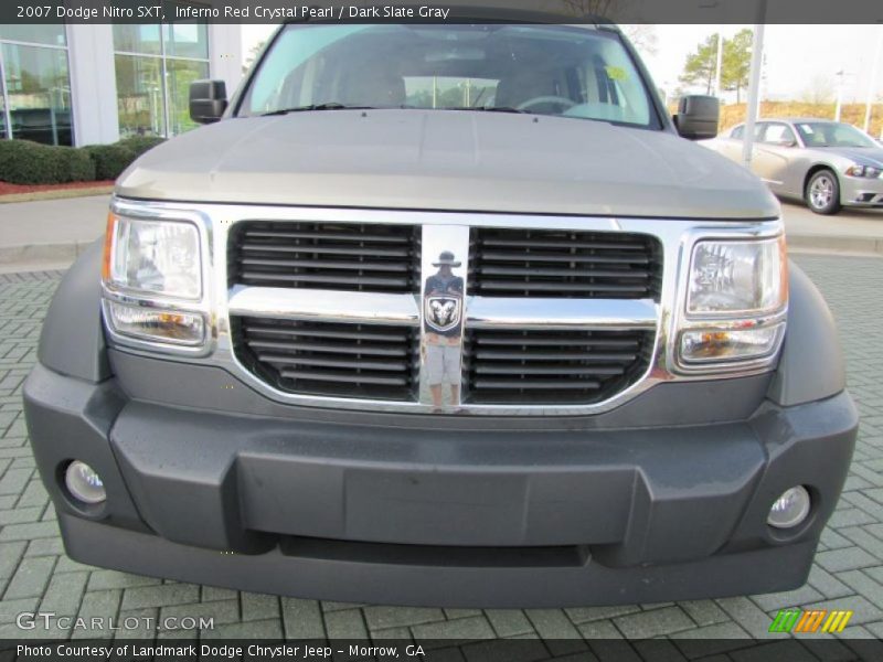 Inferno Red Crystal Pearl / Dark Slate Gray 2007 Dodge Nitro SXT