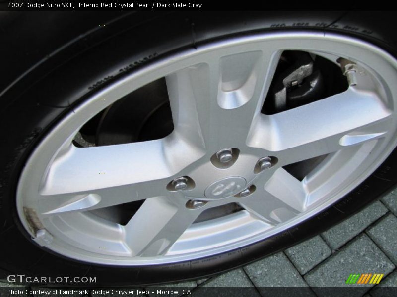 Inferno Red Crystal Pearl / Dark Slate Gray 2007 Dodge Nitro SXT