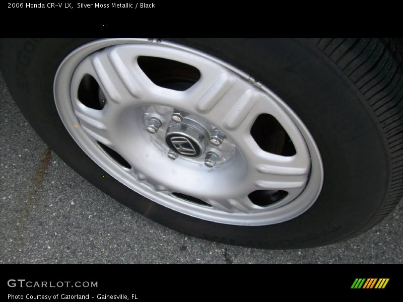 Silver Moss Metallic / Black 2006 Honda CR-V LX