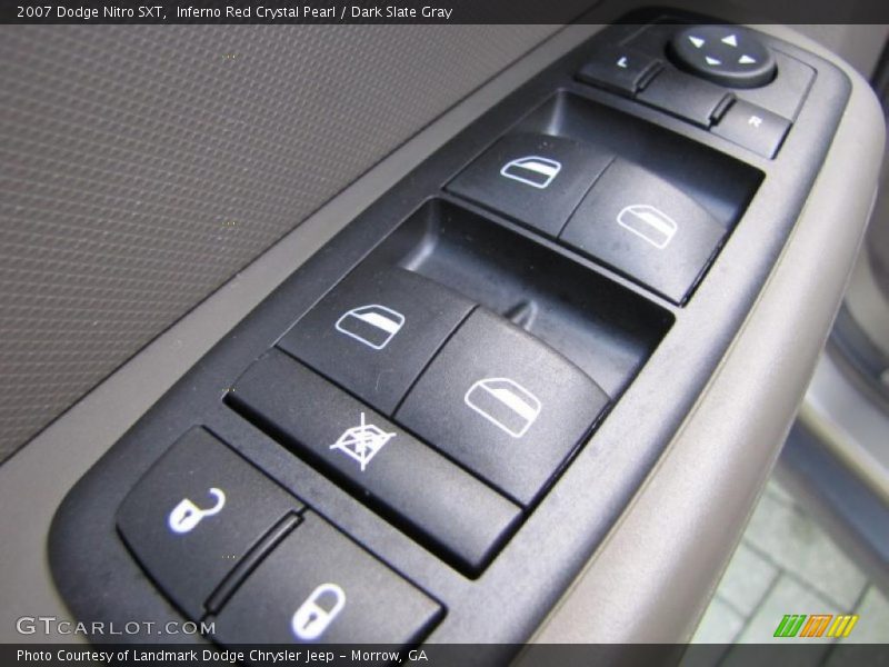 Inferno Red Crystal Pearl / Dark Slate Gray 2007 Dodge Nitro SXT