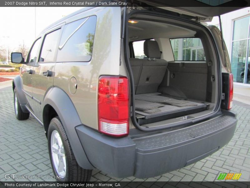 Inferno Red Crystal Pearl / Dark Slate Gray 2007 Dodge Nitro SXT