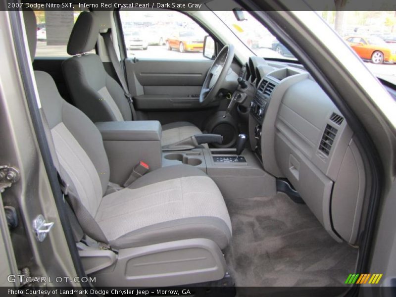Inferno Red Crystal Pearl / Dark Slate Gray 2007 Dodge Nitro SXT