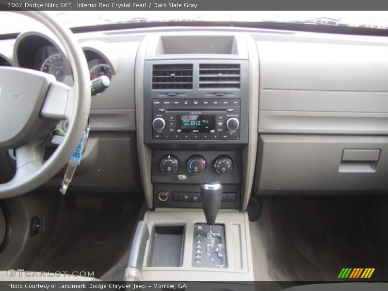 Inferno Red Crystal Pearl / Dark Slate Gray 2007 Dodge Nitro SXT