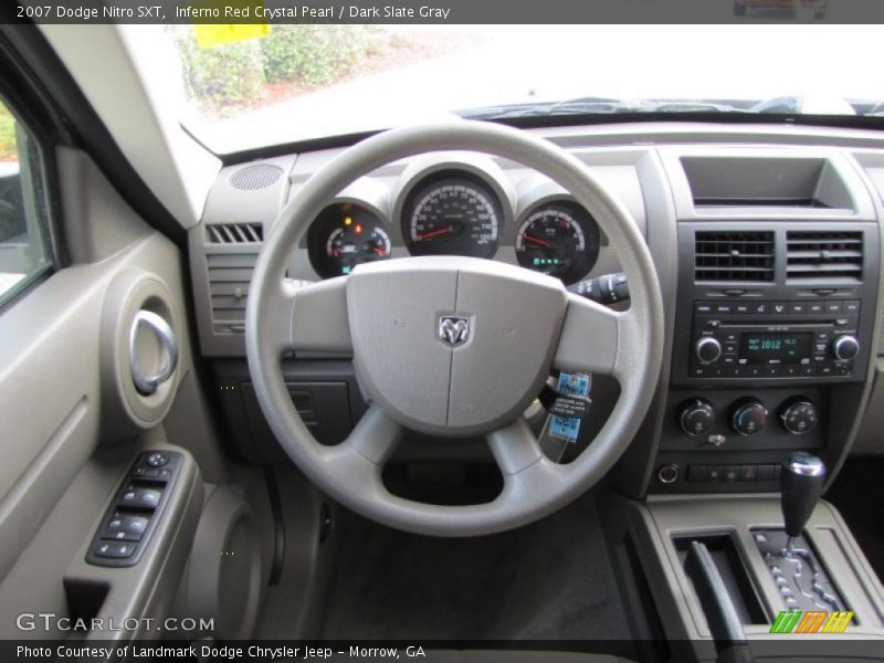 Inferno Red Crystal Pearl / Dark Slate Gray 2007 Dodge Nitro SXT