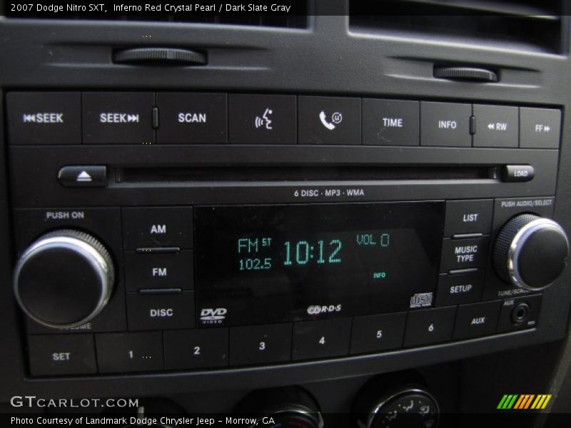 Inferno Red Crystal Pearl / Dark Slate Gray 2007 Dodge Nitro SXT