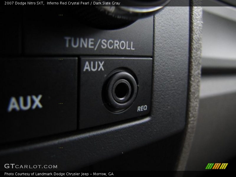 Inferno Red Crystal Pearl / Dark Slate Gray 2007 Dodge Nitro SXT