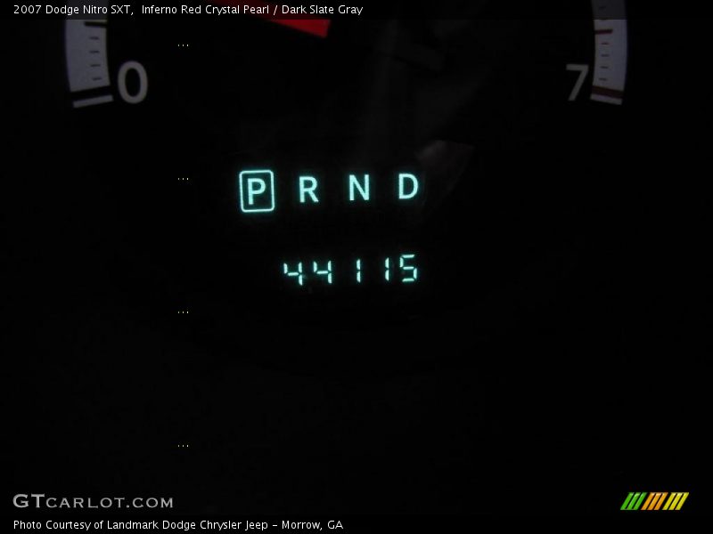 Inferno Red Crystal Pearl / Dark Slate Gray 2007 Dodge Nitro SXT