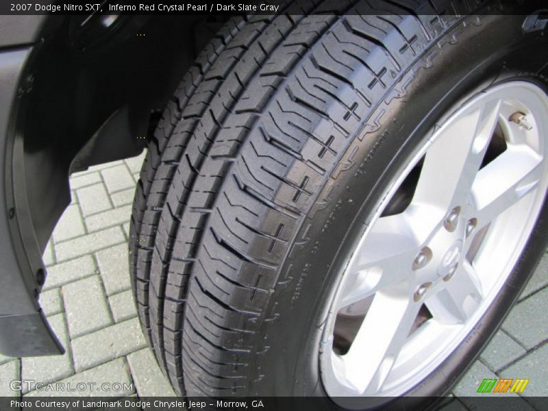 Inferno Red Crystal Pearl / Dark Slate Gray 2007 Dodge Nitro SXT