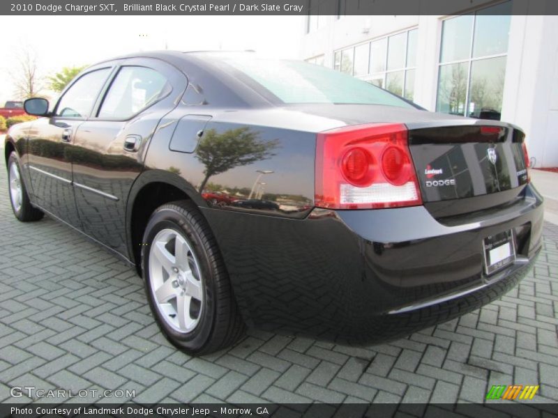 Brilliant Black Crystal Pearl / Dark Slate Gray 2010 Dodge Charger SXT