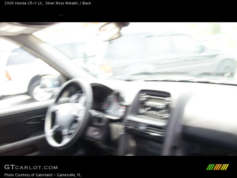 Silver Moss Metallic / Black 2006 Honda CR-V LX
